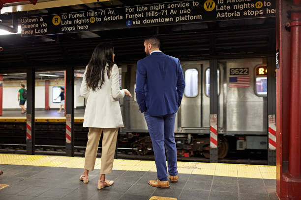 istock Associates waiting on NYC Subway platform after work 1790988645