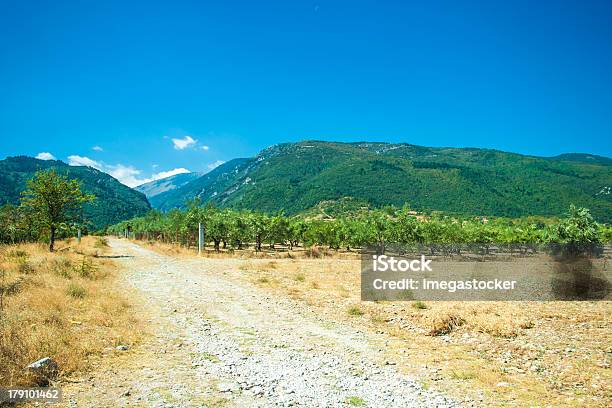 Parque Nacional Mountain Viewolympus - Fotografias de stock e mais imagens de Aldeia - Aldeia, Ao Ar Livre, Azul