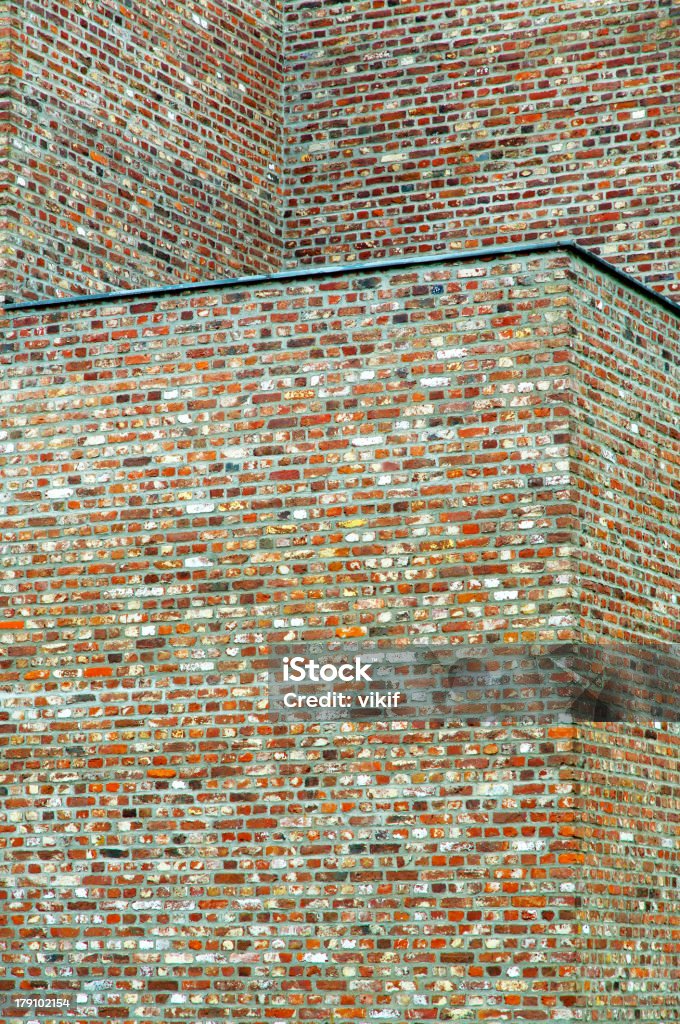 Vieux mur de briques - Photo de Architecture libre de droits