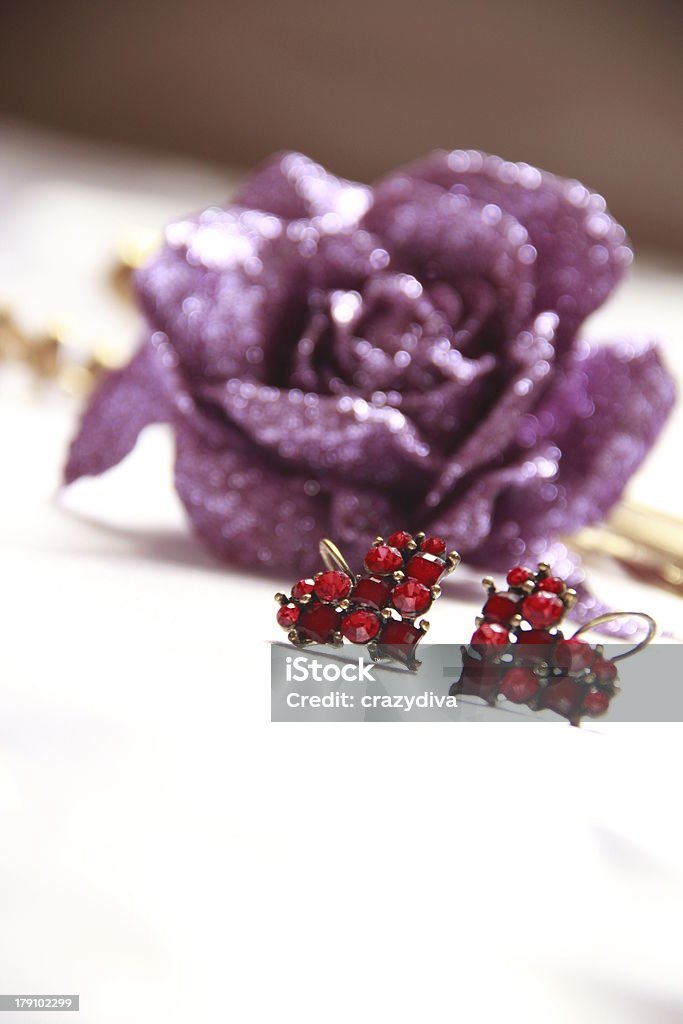 Boucles d'oreilles cadeau de la Saint-Valentin - Photo de Bijou libre de droits