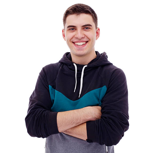 istock Guy in hoody with crossed arms 179102710