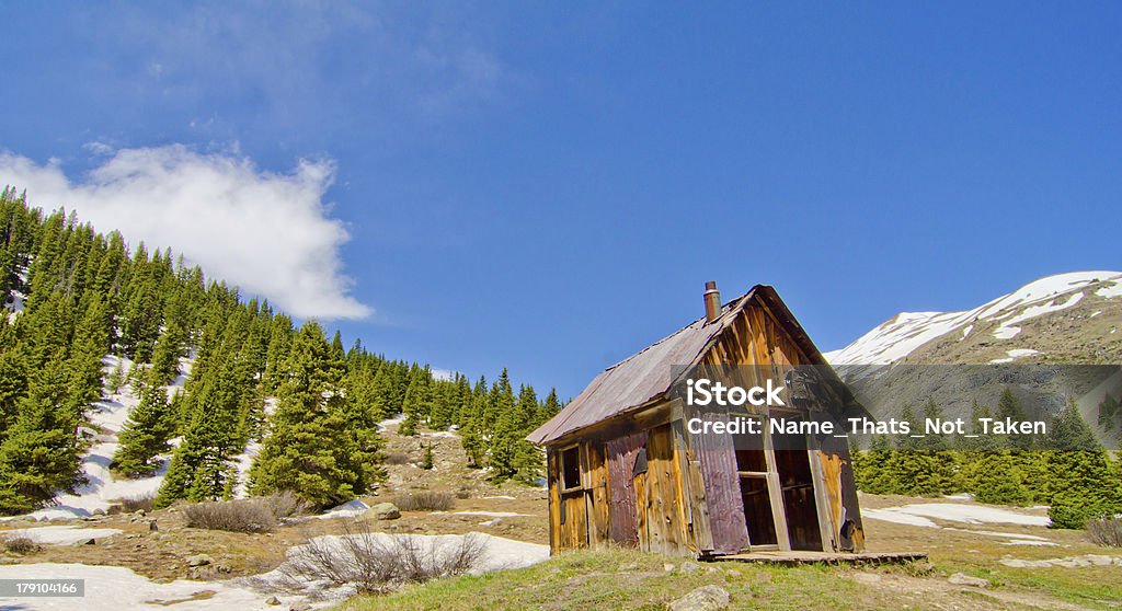 Città fantasma di San Juan Mountains del Colorado - Foto stock royalty-free di Ambientazione esterna