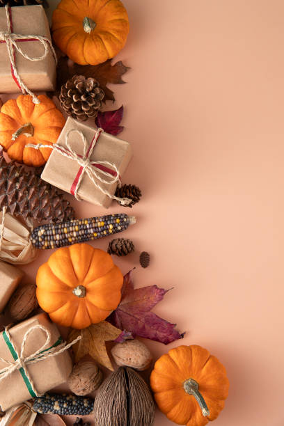 istock Happy Thanksgiving and Autumn Background 1791041849
