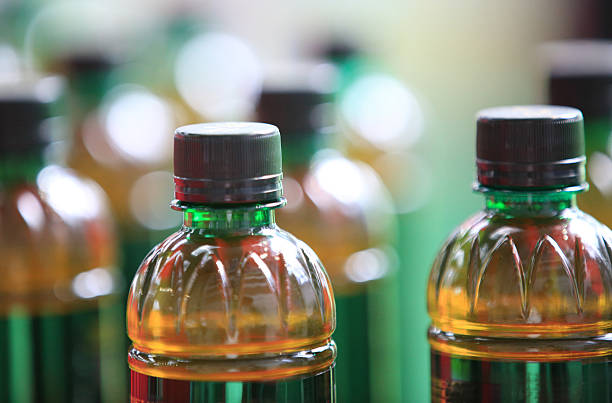 bottles of herbal tea