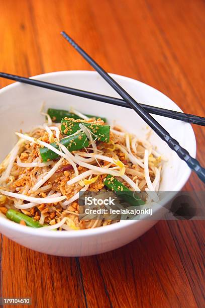 Foto de Pad Thai e mais fotos de stock de Almoço - Almoço, Amendoim - Noz, Antepasto