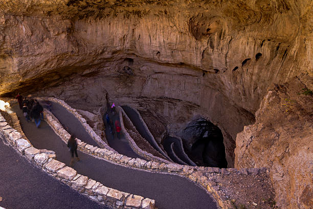 Carlsbad Caverns stock photo