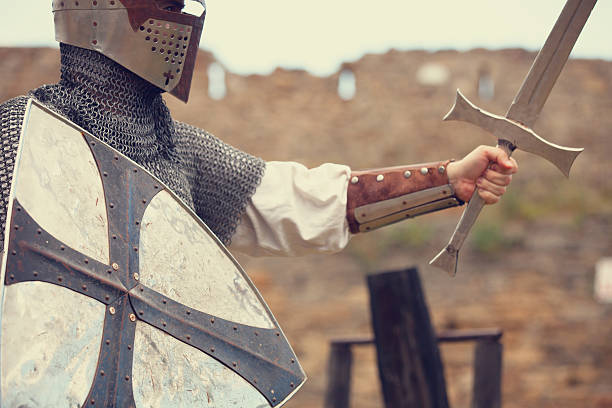 istock Knight. Photo in vintage style 179105429