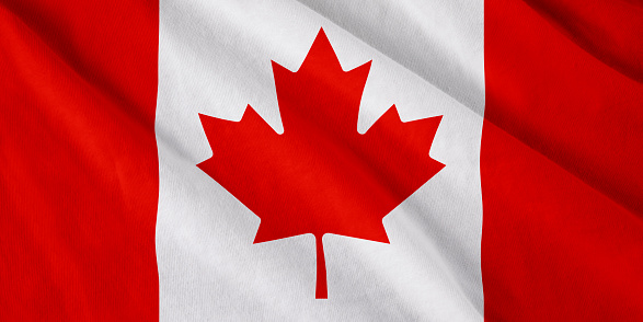 Canadian flag background