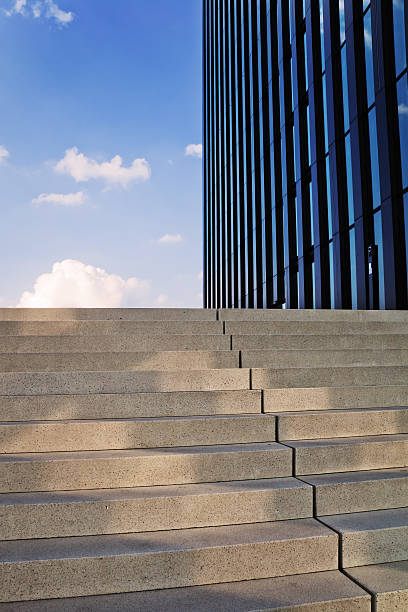 istock stairs and an office building 179105638