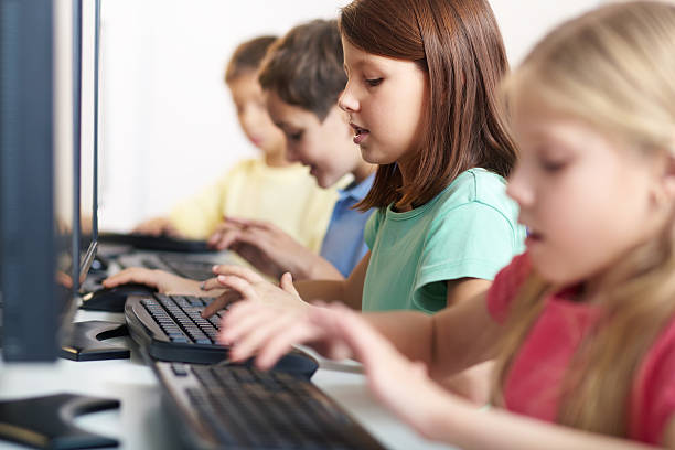istock Schoolgirl at lesson 179105885