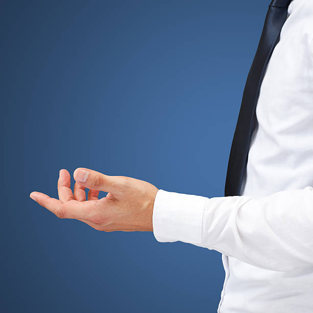 istock Hand of a man to hold card 179106298