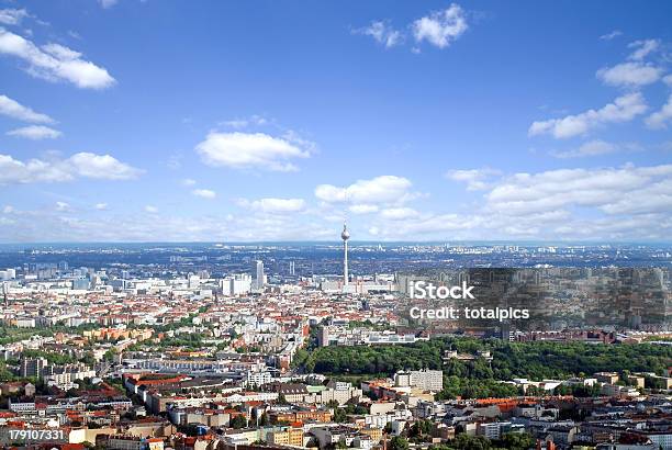 Berlin Aerial View Stock Photo - Download Image Now - Aerial View, Spandau, Berlin-Tegel International Airport