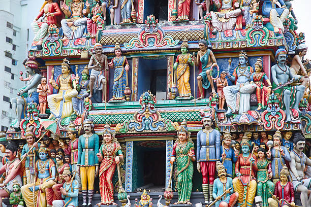 istock Hindu temple in Singapore 179107963