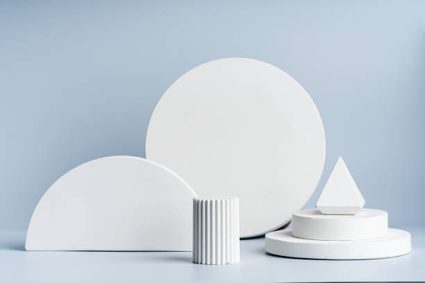 istock White concrete podiums presentation marketing product 1791089879