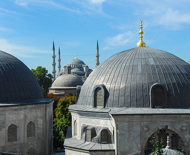 istock Blue Mosque as seen from Hagia Sophia 179109133