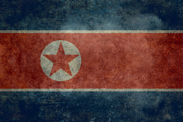 istock The North Korea National flag. Horizontal version 179109404