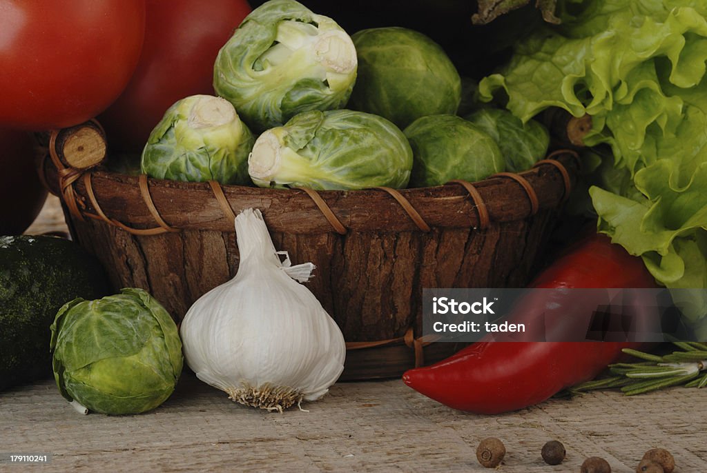 Composição com legumes - Foto de stock de Agricultura royalty-free