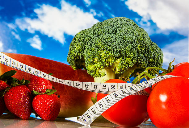 istock Saturated fitness theme with blue sky 179111630