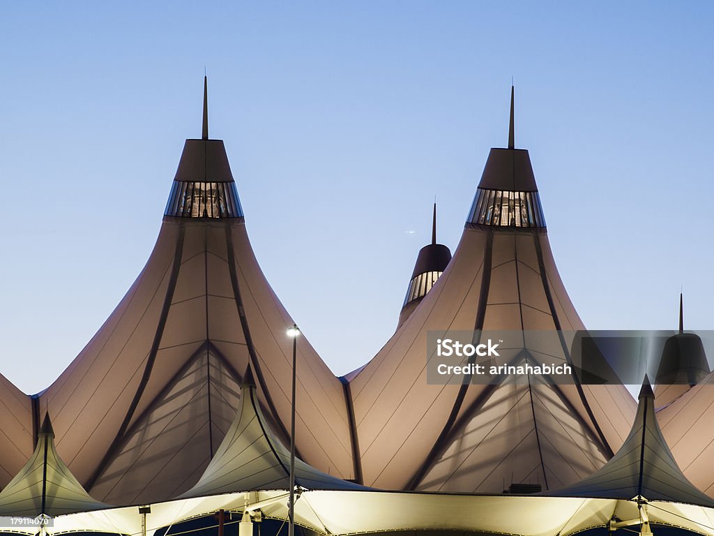 L'aéroport International de Denver - Photo de Aéroport libre de droits