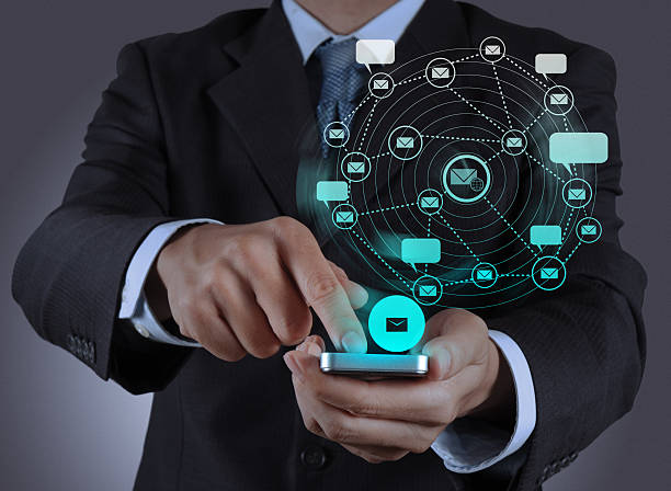 istock businessman hand use smart phone computer with email icon 179114094