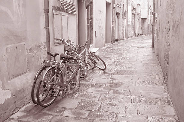 istock Disused Bikes in the Streets 179115002