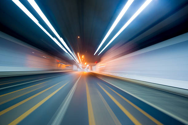 istock Abstract Speed motion in highway tunnel 179115115