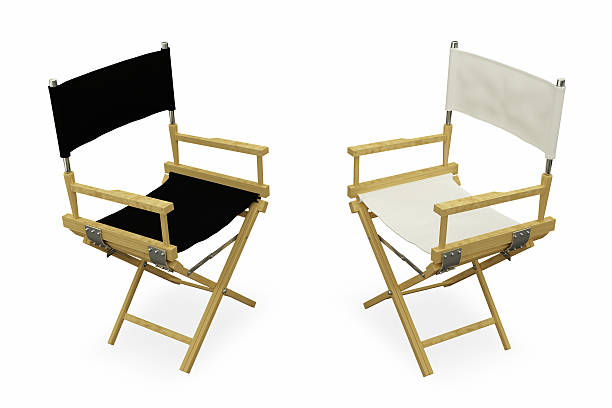 istock Directors Chair isolated on white 179116893