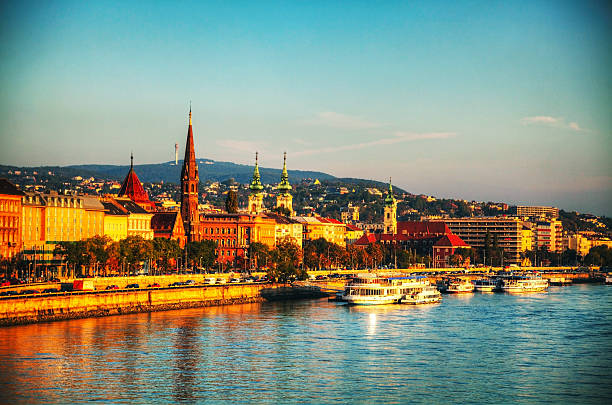 istock Overview of Budapest as seen from Szechenyi bridge 179117096