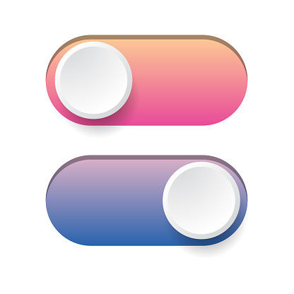 Switch Stock Illustration - Download Image Now - Sliding, Push Button ...