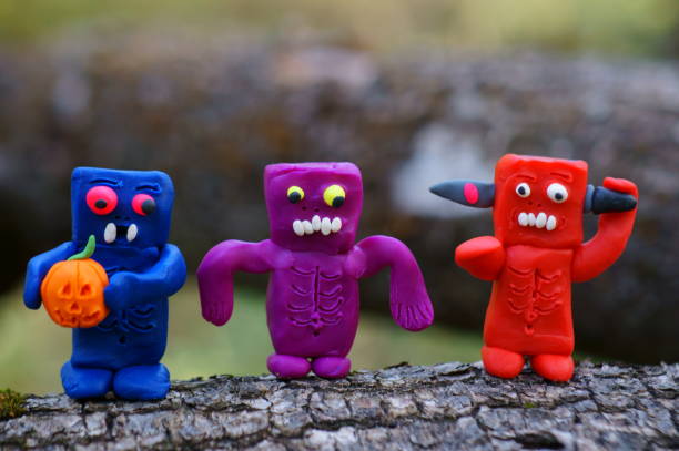 istock Toy little zombies. 1791177330