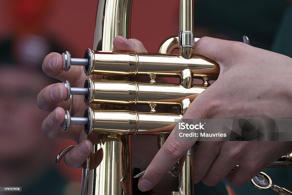 Mes doigts sont bien assuré - Photo de Brass Band libre de droits