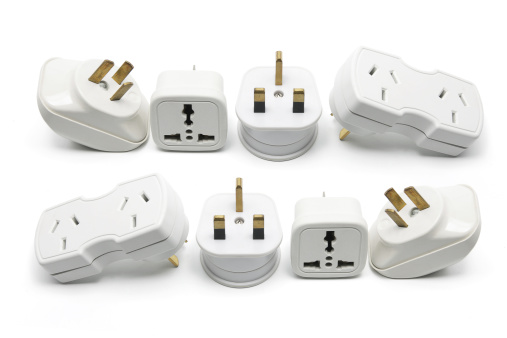 Type C electrical plugs are commonly used in Europe, South America, and Asia. They are also known as Europlugs.