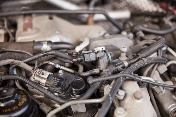 Free Stock Photo of Close Up of Car Engine With Connected Hose ...