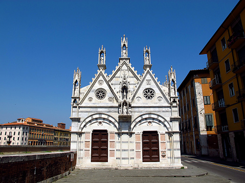 Church of Santa Maria della Spina in Pisa, Italy