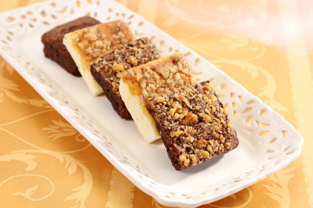 istock Chocolate Dry fruit Brownie and Cheesecake 1791199686