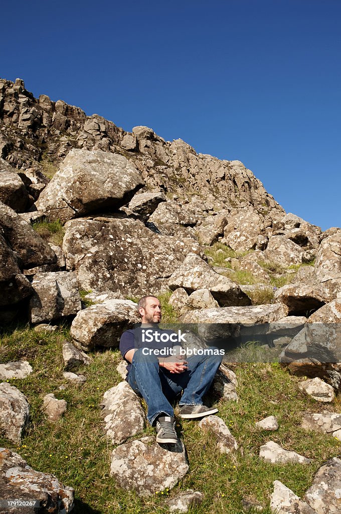 Cliff Sitz - Lizenzfrei Abgeschiedenheit Stock-Foto