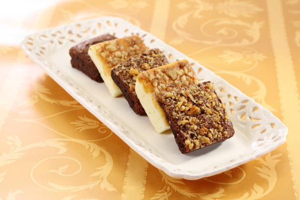 istock Chocolate Dry fruit Brownie and Cheesecake 1791202692
