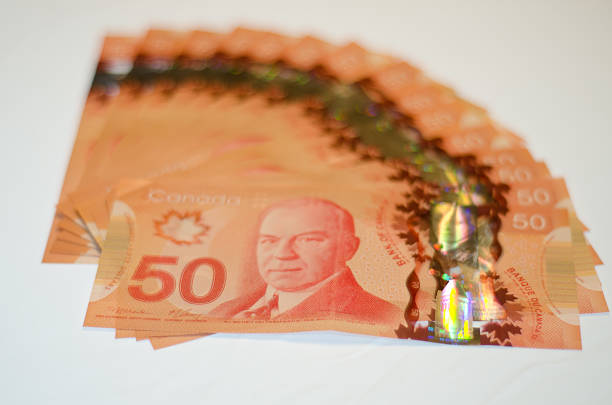 Canadian $50 (fifty) bills