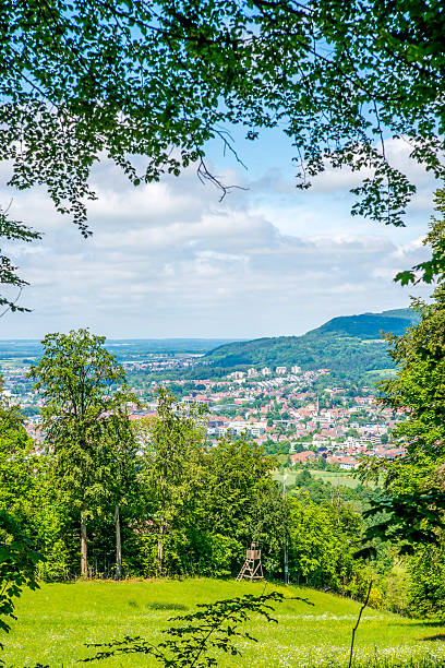 istock Panoramic view to a city in Germany 179121532