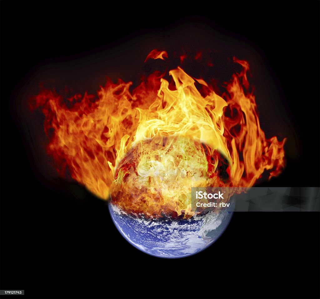 地球地球の書き込み - オゾン層のロイヤリティフリーストックフォト