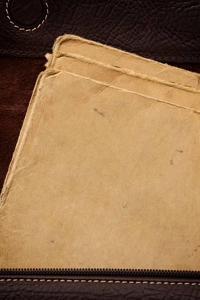alte pergament struktur - vellum old paper textured design element stock-fotos und bilder
