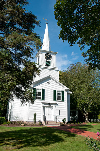 istock First Congregational Church--Tisbury, MA 179122471