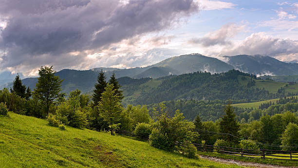 istock Evening landscape in the mountains. Ukraine. 179123121