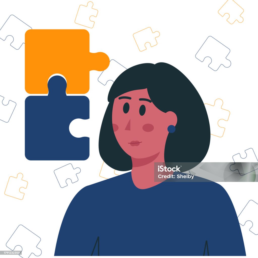 Vector Flat Character Solving Problems And Thinking About The Situation ...