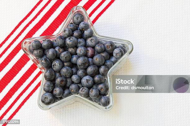 Blueberries In A Star Shaped Dish Stock Photo - Download Image Now - Antioxidant, Berry Fruit, Blue