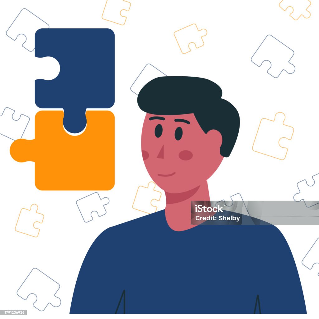 Vector Flat Character Solving Problems And Thinking About The Situation ...