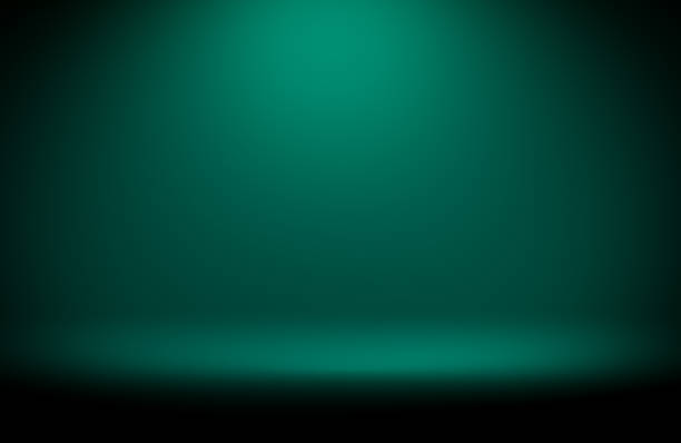 istock Rough studio, dark green showroom, empty for displaying products. 1791241634