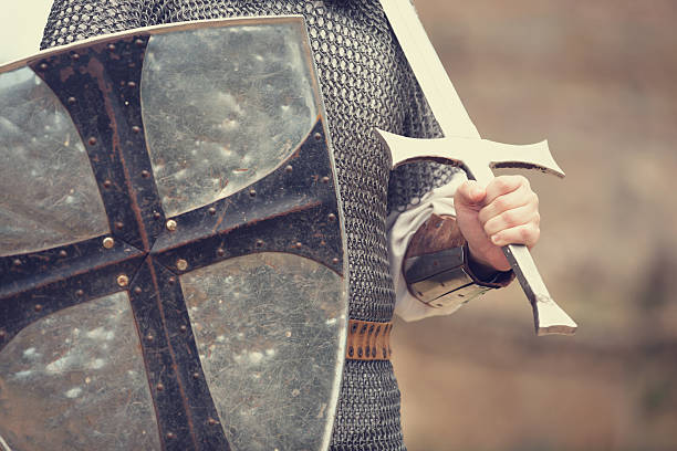 istock Knight. Photo in vintage style 179124461