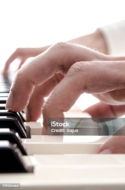 Hand Of Pianist Stock Photo - Download Image Now - Artist, Chord, Close-up