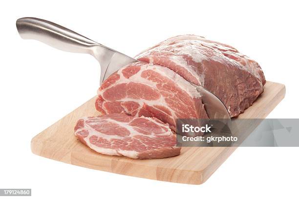 Сырое Мясо Свинины — стоковые фотографии и другие картинки Breast Lobule - Breast Lobule, Белый фон, Бургер